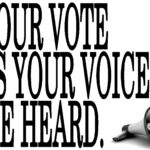 Your Vote Is Your Voice... Be Heard