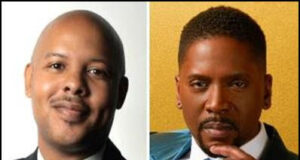Gospel Music Celebration How Sweet The Sound Returns After Nearly A Decade-Long Hiatus L to R: Nathanael Brown, Gentle Giant Music, CEO and Donald Lawrence, How Sweet The Sound, Host